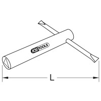 BRONZEplus 3-kant-Steckschlüssel M6