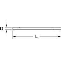 BRONZEplus Drehstift Ø 6, 10mm für 6-kant-Steckschlüssel