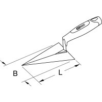 BRONZEplus Maurerkelle 130 mm