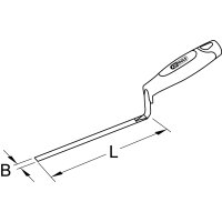 BRONZEplus Fugenkelle 10 mm