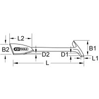 BRONZEplus Reinigungswerkzeug 480 mm