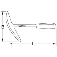 BRONZEplus Handpickel 380 mm