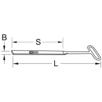 BRONZEplus Flanschmesser rund 690 mm