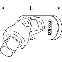 EDELSTAHL 1/2" Kardangelenk