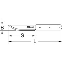 TITANplus Universalmesser, 250mm