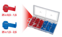 Sortiment Abzweigverbinder, 50-tlg
