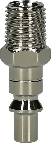 Metall-Stecknippel, 1/4"AG, 44mm