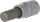 1/4&quot; Innensechskant Bit-Stecknuss, 7 mm