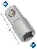 1/4" Adapter auf 3/8"