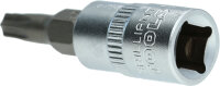 1/4" Torx-Bit-Stecknuss, mit Stirnlochbohrung, TB25