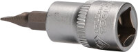 3/8" Schlitz Bit-Stecknuss, 0,8 x 5,5 mm