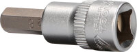 3/8" Innensechskant Bit-Stecknuss, 8 mm