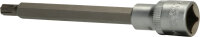 1/2" RIBE-Bit-Stecknuss, 140 mm lang, M8