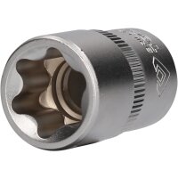 1/2" Torx-E-Stecknuss, E22