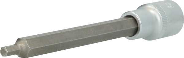 1/2" Innensechskant Bit-Stecknuss, 140 mm lang, 5 mm