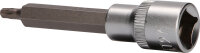 1/2" Torx-Bit-Stecknuss, 100 mm lang, T27