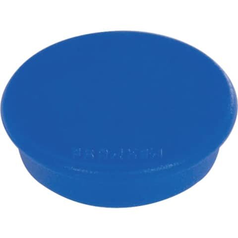 Magnet rund, 38 mm, 2500 g, 10 Stück, blau