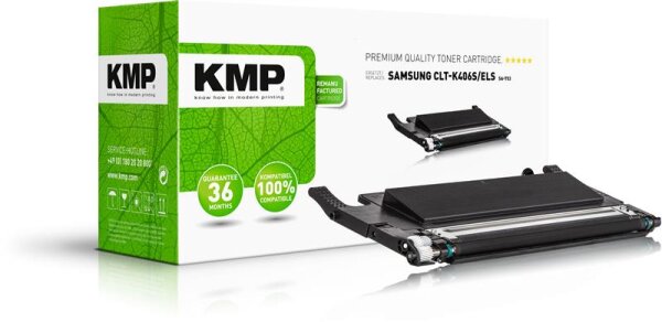 KMP SA-T53  schwarz Toner kompatibel zu SAMSUNG CLT-K406S (SU118A)