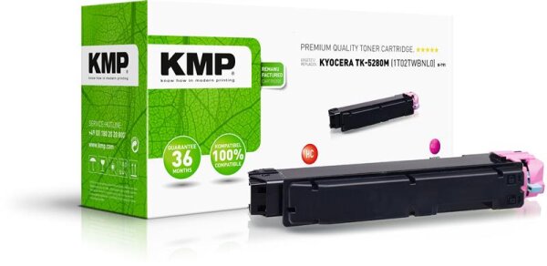 KMP K-T91  magenta Toner kompatibel zu KYOCERA TK-5280M