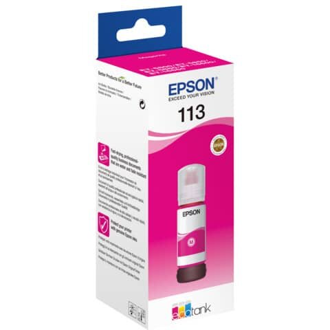 Original Epson Tintenflasche magenta (C13T06B340,113,T06B3,T06B340)