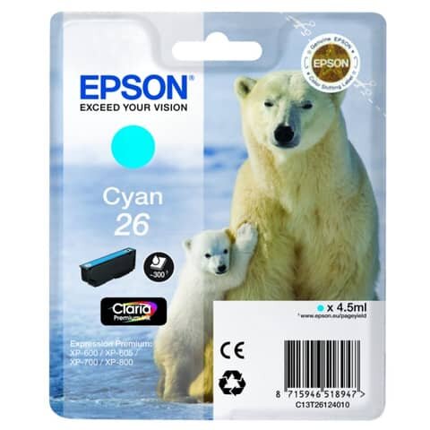 EPSON C13T26124012 4,5ml