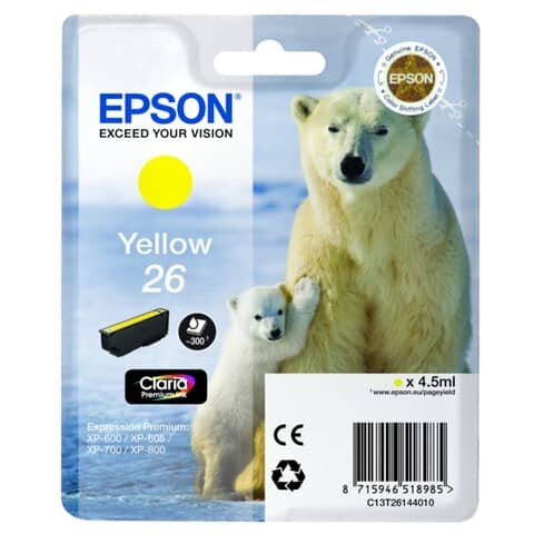 EPSON C13T26144012 4,5ml