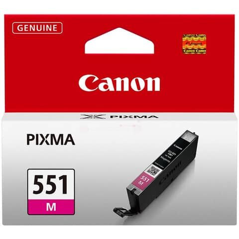 CLI-551M, Tintentank magenta für CANON PIXMA MG5450, MG6350, PIXMA iP7250