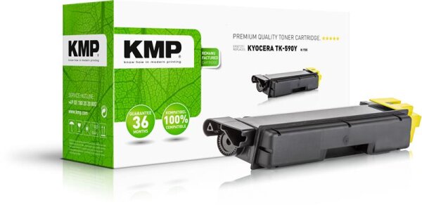 KMP K-T55  gelb Toner kompatibel zu Kyocera TK-590Y