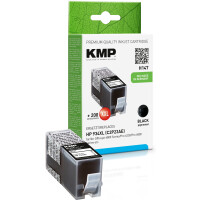 KMP Patrone HP NR.934XL black 1200 S. H147 kompatibel