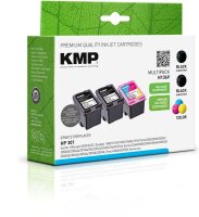 KMP H136V  schwarz, color Druckerpatronen kompatibel zu...