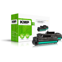 KMP Toner HP CE285A 2er-Pack black 1900 S. H-T154D...