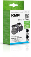 KMP H75D  schwarz Druckerpatronen kompatibel zu HP 301XL...