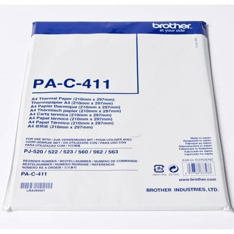 Thermopapier, A4, 100 Blatt BROTHER PAC411