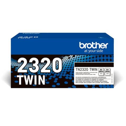 Original Brother Toner-Kit Doppelpack (TN-2320TWIN)