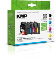 KMP H174V  schwarz, cyan, magenta, gelb Druckerpatronen...