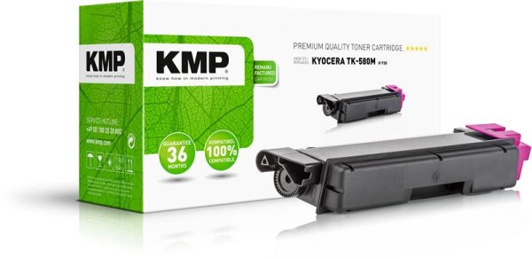 KMP K-T50  magenta Toner kompatibel zu KYOCERA TK-580M