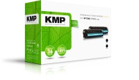 KMP H-T144D  schwarz Toner kompatibel zu HP 128A (CE320AD), 2er-Set