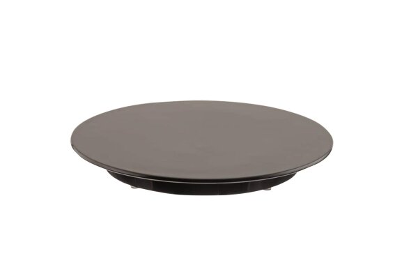 Tortenplatte Melamin, schwarz Tortenplatte Melamin schwarz 300 x 30 mm