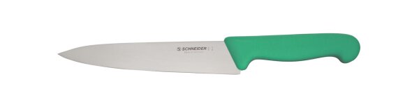 Kochmesser - schmale Klinge grün 18cm