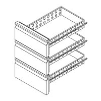 3er Schubladenblock 1/3+1/3+1/3 für Kühltisch...