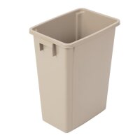 Nisbets Essentials Recycling-Mülleimer beige 56L