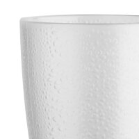 Olympia Kristallon Polycarbonat Becher Gekörnt Transparent 275ml (6 Stück)