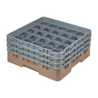 Cambro Gläserspülkorb beige mit 25 Fächern...