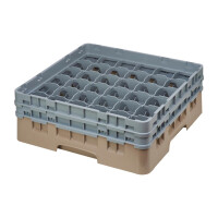 Cambro Gläserspülkorb beige mit 36 Fächern...