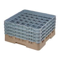 Cambro Gläserspülkorb beige mit 36 Fächern...