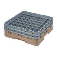 Cambro Gläserspülkorb beige mit 49 Fächern...