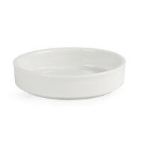 Olympia Whiteware stapelbare runde Schalen 10cm (6 Stück)