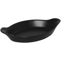 Olympia Rustic ovale Gratinschälchen schwarz 20,4 x...