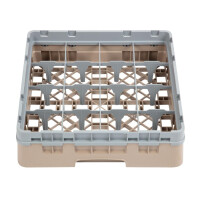 Cambro Gläserspülkorb beige mit 16 Fächern...