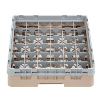 Cambro Gläserspülkorb beige mit 36 Fächern...